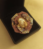 Turkish Stone Work Adjustable Ring