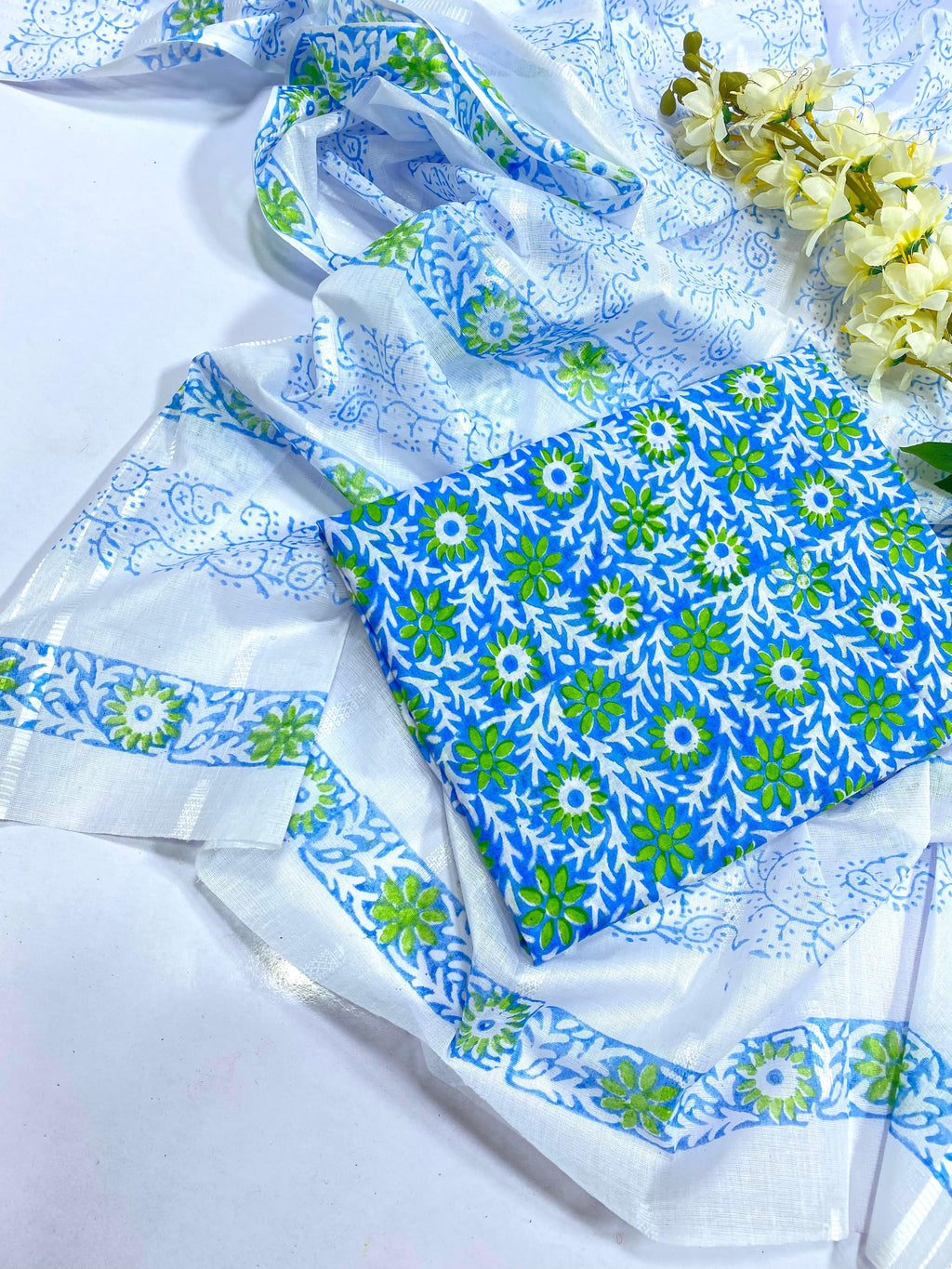 Eid Collection 2k26 Soft Supreme Lawn Block Print 2 Pcs Dress