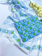 Eid Collection 2k26 Soft Supreme Lawn Block Print 2 Pcs Dress