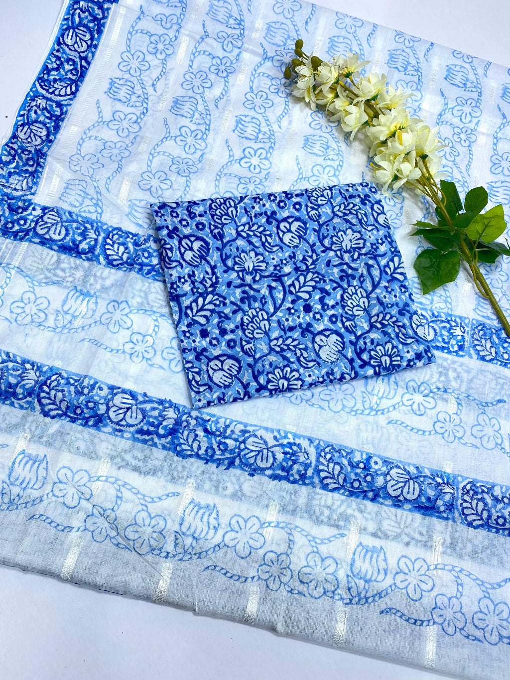 Eid Collection 2k26 Soft Supreme Lawn Block Print 2 Pcs Dress