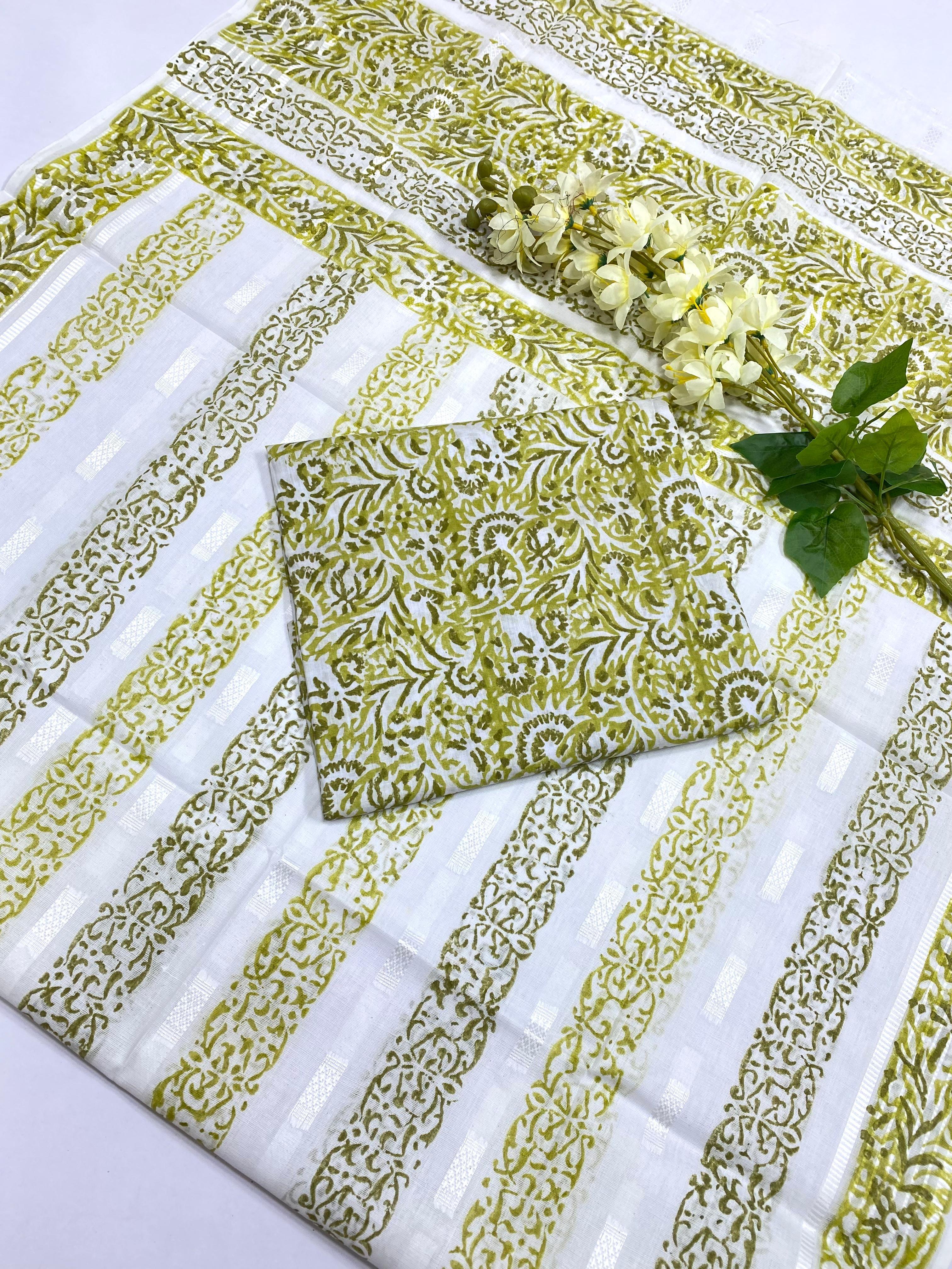 Eid Collection 2k26 Soft Supreme Lawn Block Print 2 Pcs Dress