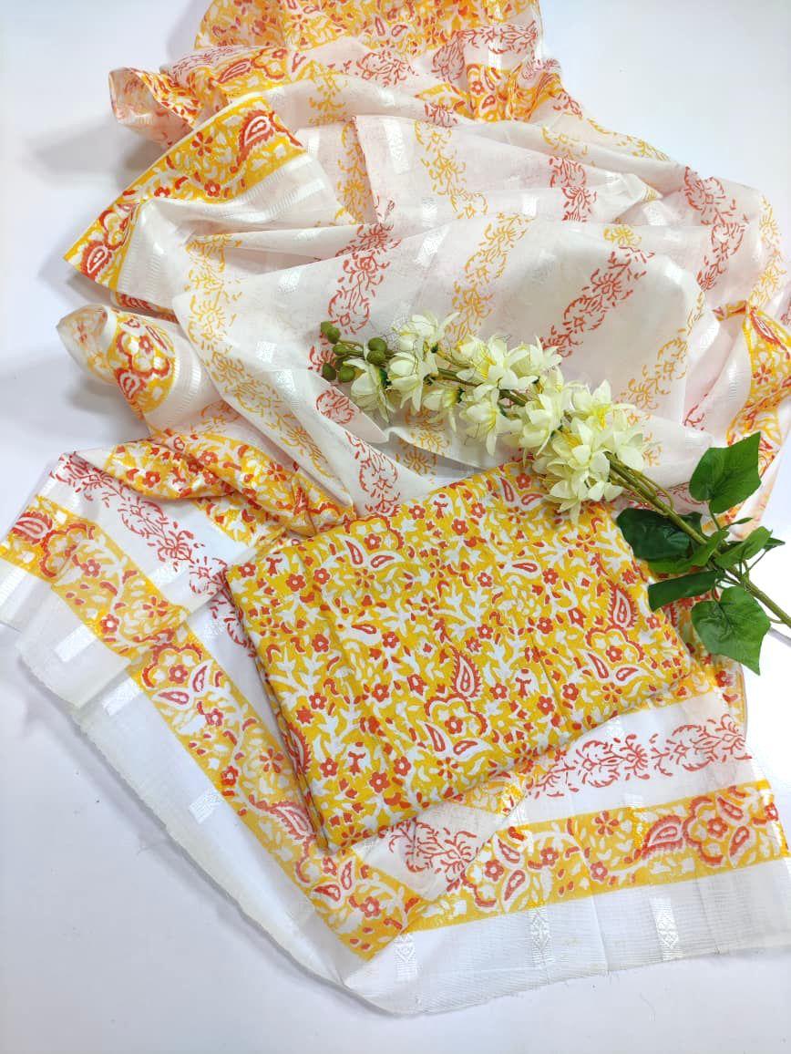 Eid Collection 2k26 Soft Supreme Lawn Block Print 2 Pcs Dress