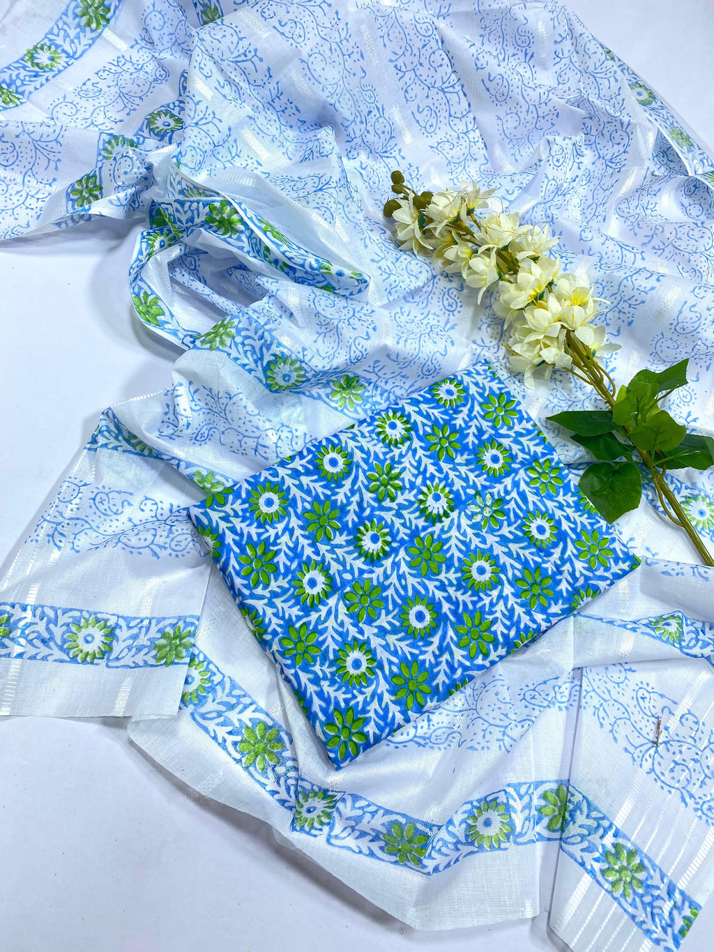 Eid Collection 2k26 Soft Supreme Lawn Block Print 2 Pcs Dress