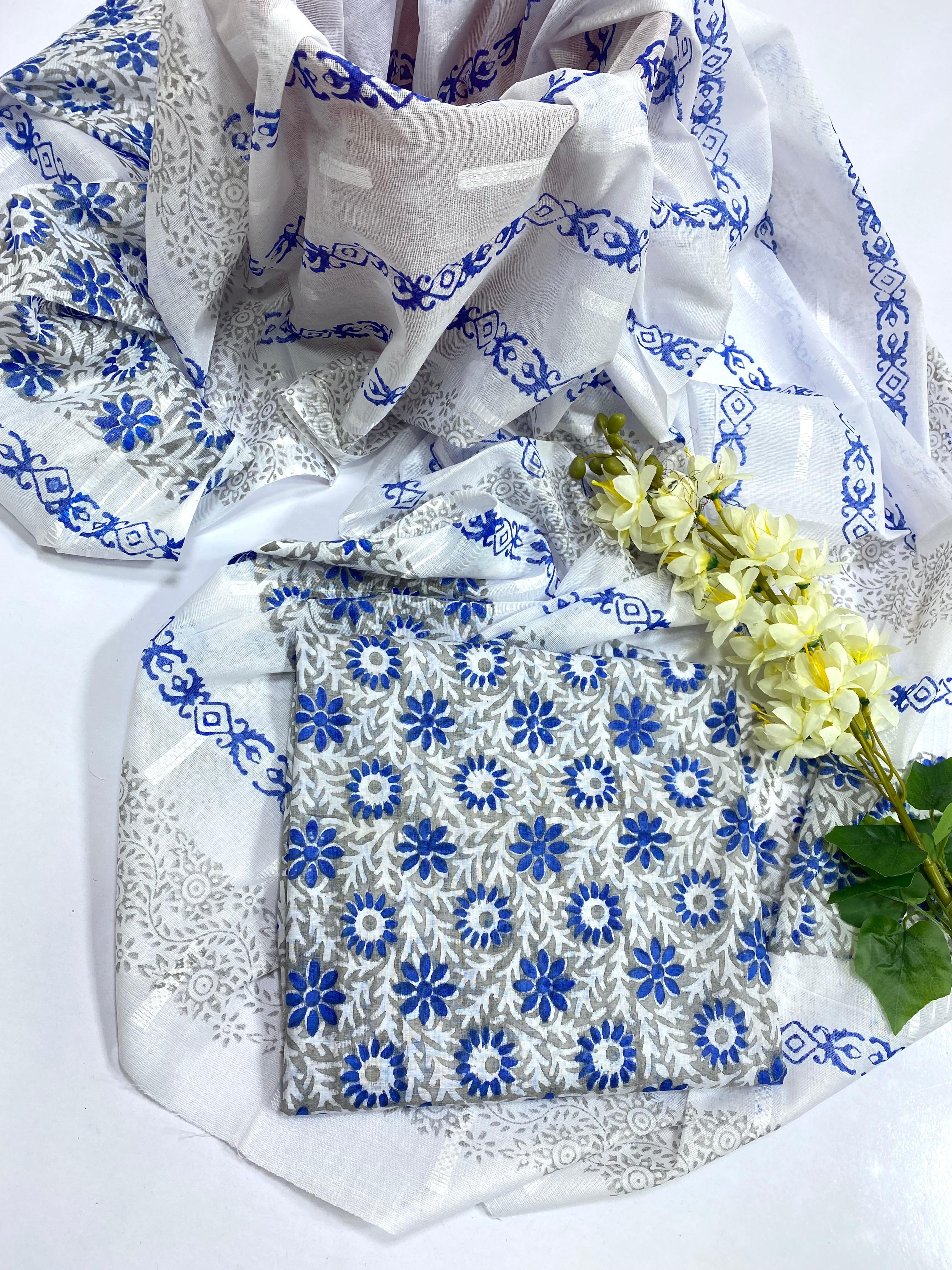 Eid Collection 2k26 Soft Supreme Lawn Block Print 2 Pcs Dress