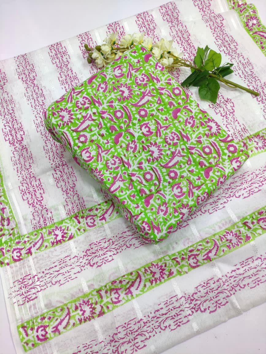 Eid Collection 2k26 Soft Supreme Lawn Block Print 2 Pcs Dress