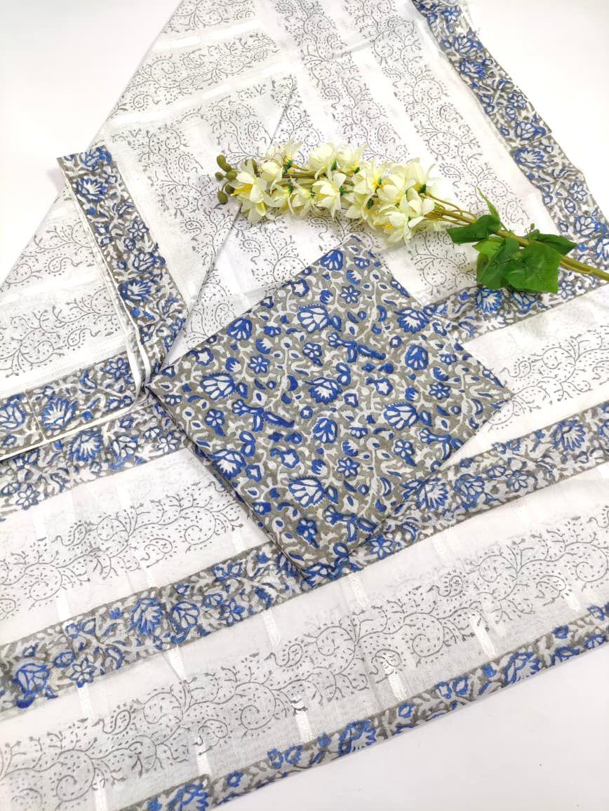 Eid Collection 2k26 Soft Supreme Lawn Block Print 2 Pcs Dress