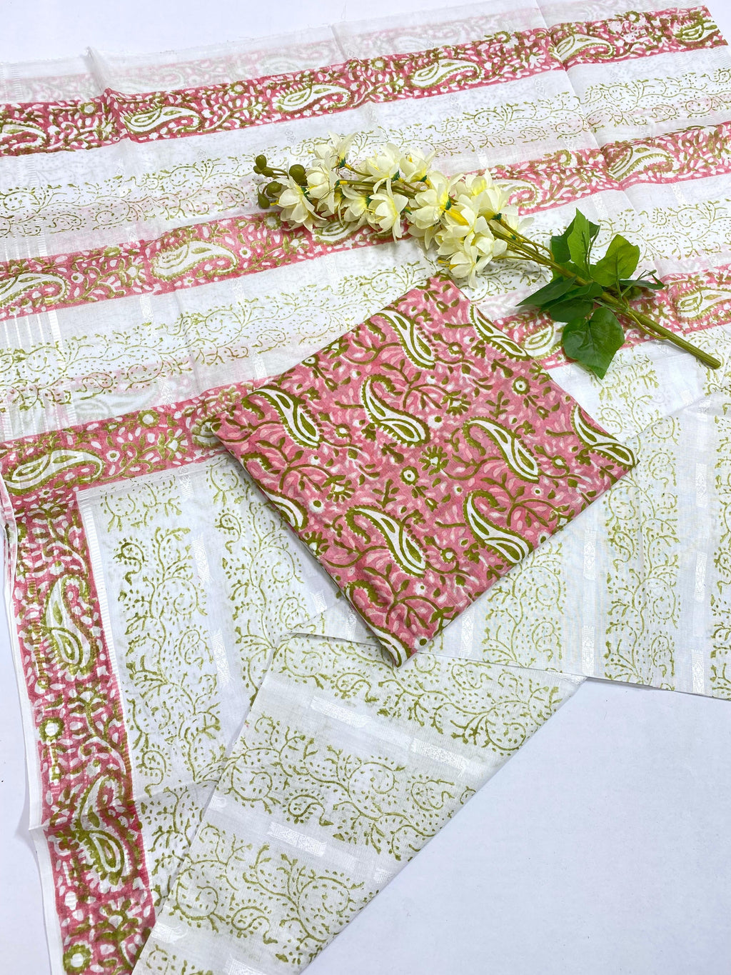 Eid Collection 2k26 Soft Supreme Lawn Block Print 2 Pcs Dress