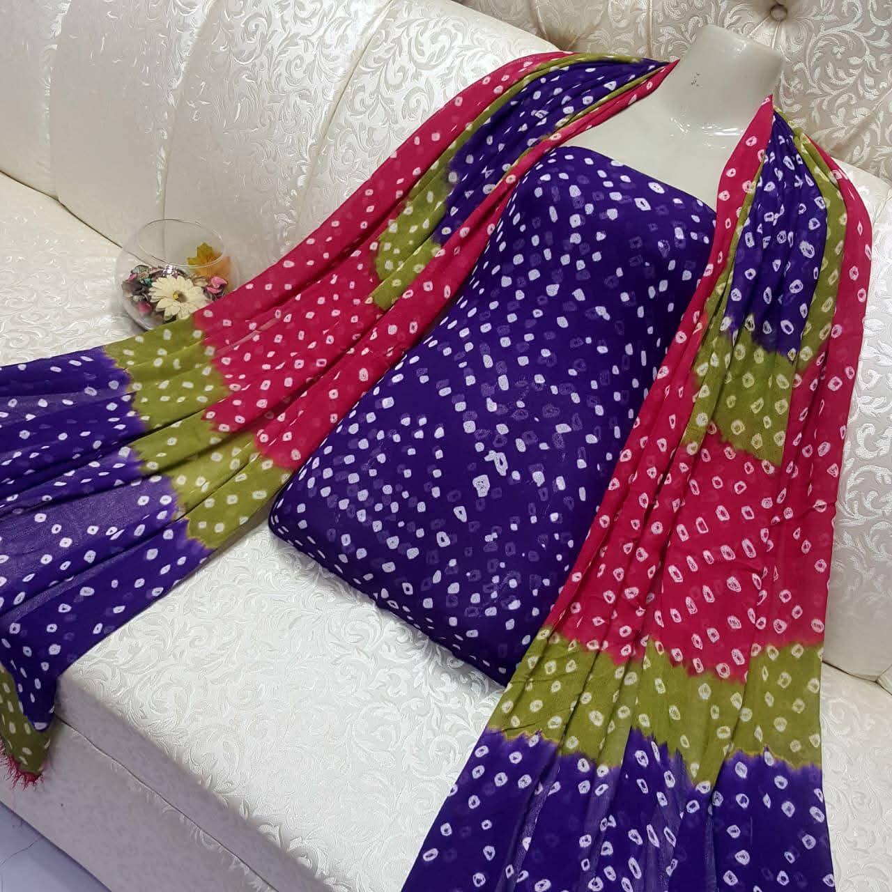 Eid Collection 2k26  Chunri 2 Pcs Dress