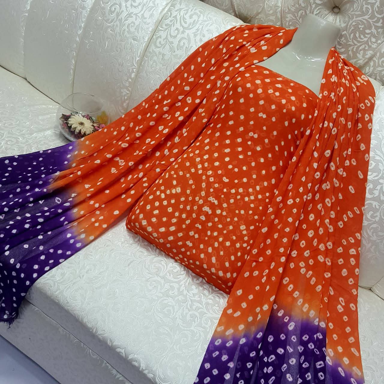 Eid Collection 2k26  Chunri 2 Pcs Dress