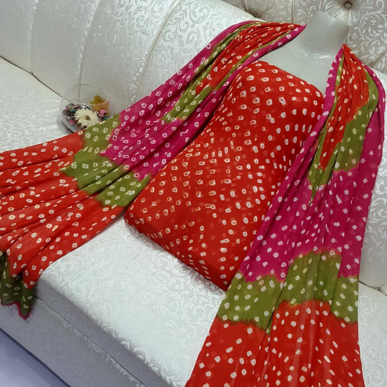 Eid Collection 2k26  Chunri 2 Pcs Dress