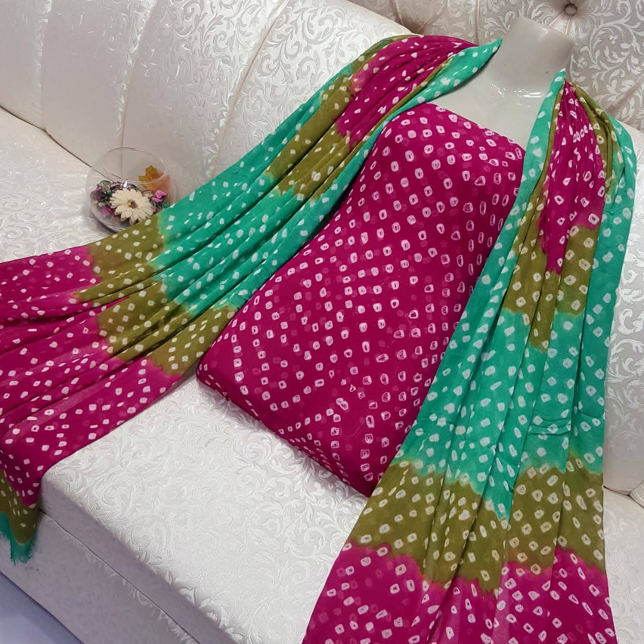 Eid Collection 2k26  Chunri 2 Pcs Dress