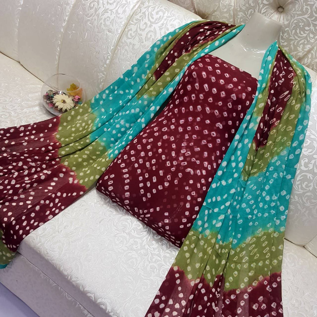 Eid Collection 2k26  Chunri 2 Pcs Dress