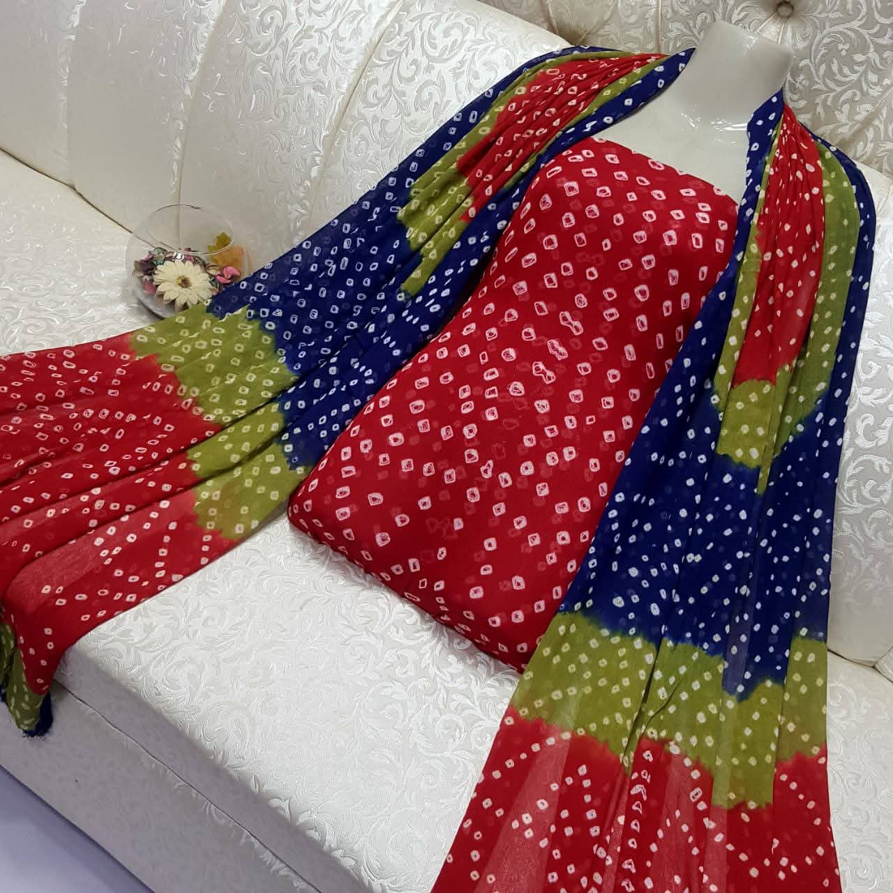 Eid Collection 2k26  Chunri 2 Pcs Dress