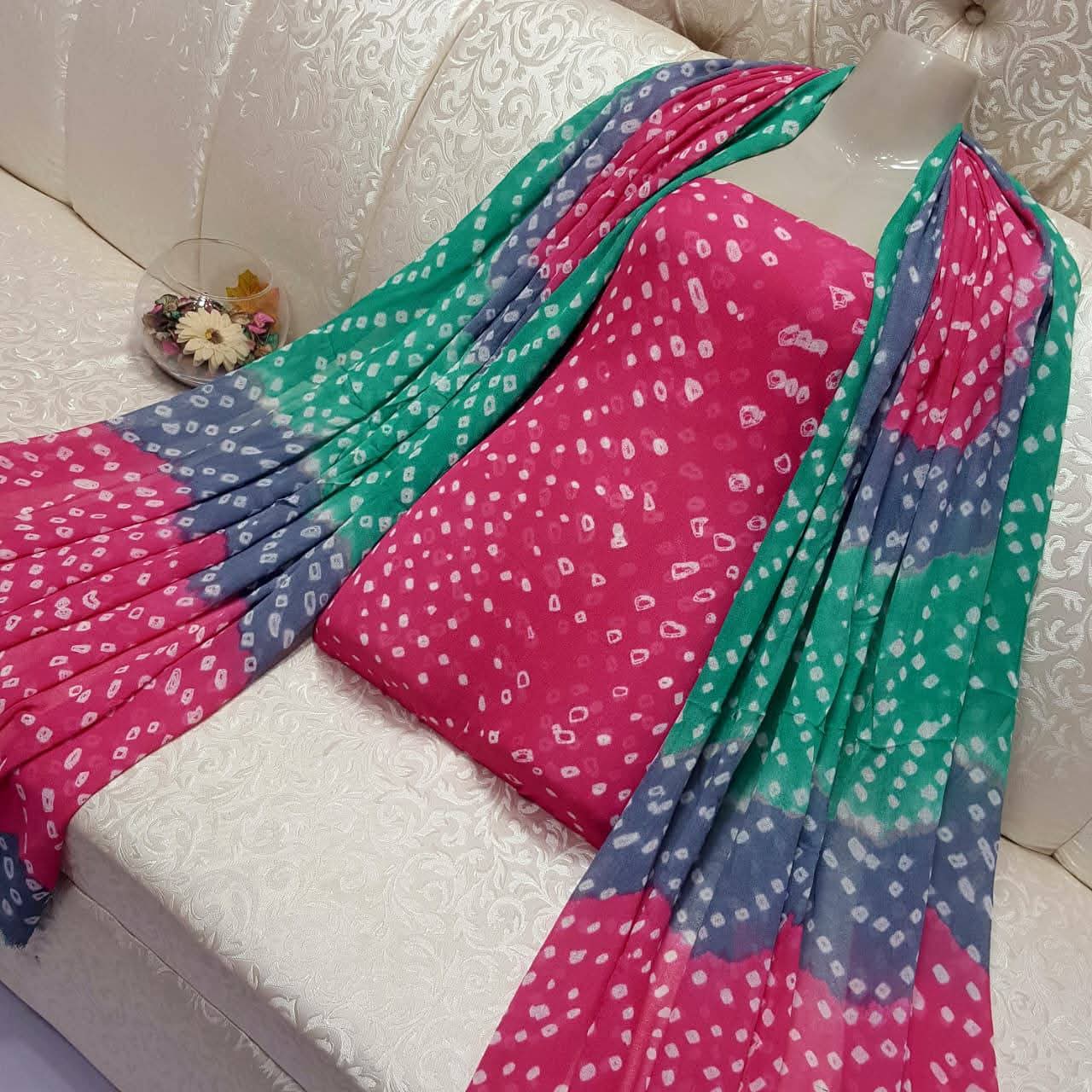 Eid Collection 2k26  Chunri 2 Pcs Dress