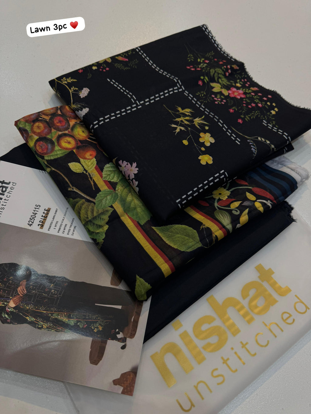 NISHAT  LUXURY LAWN COLLECTION