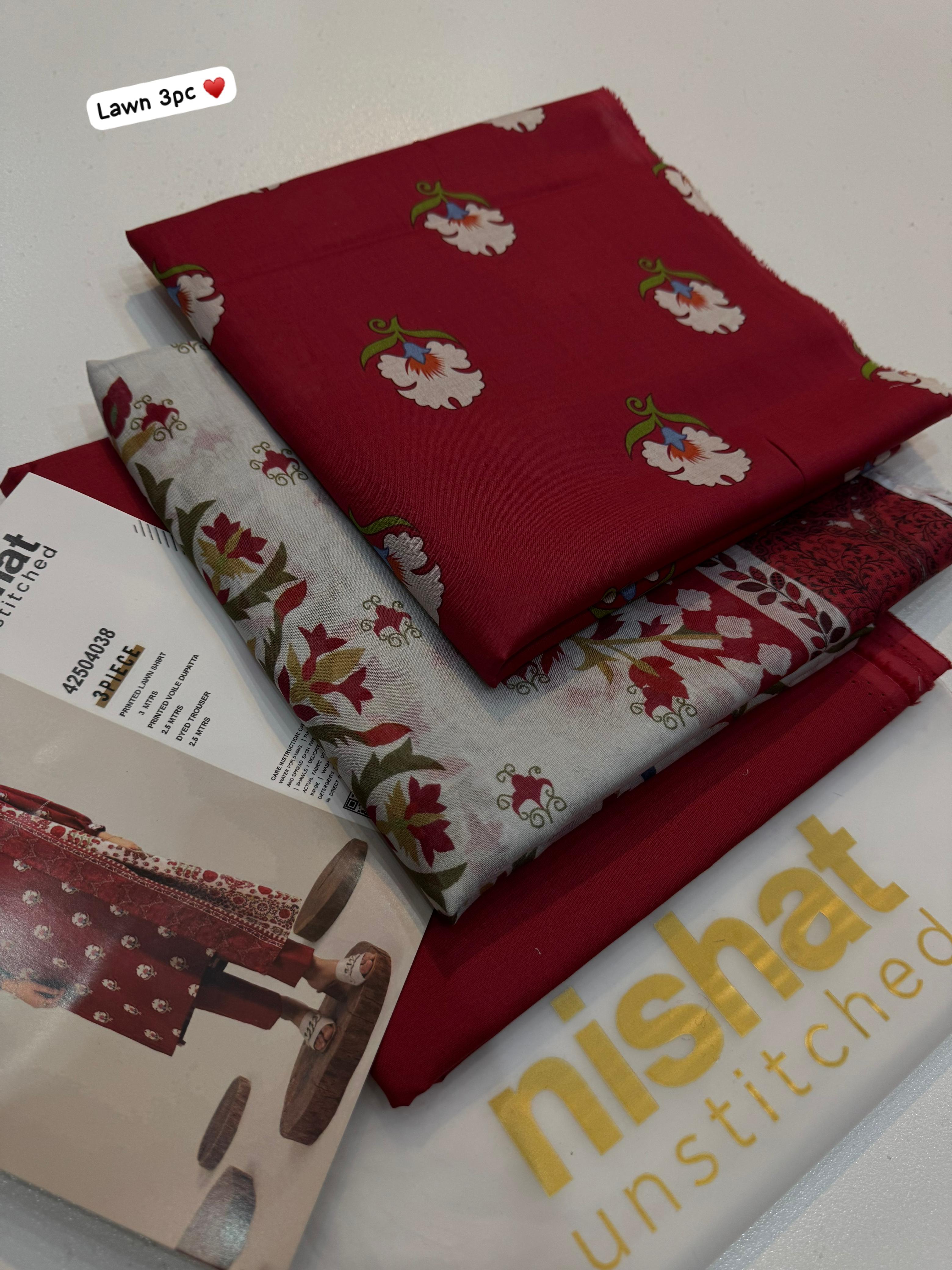 NISHAT  LUXURY LAWN COLLECTION