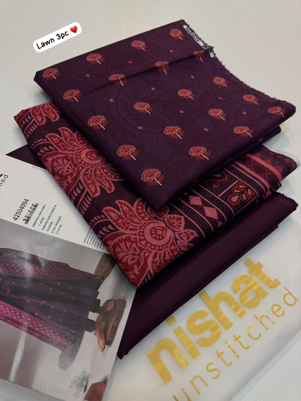 NISHAT  LUXURY LAWN COLLECTION