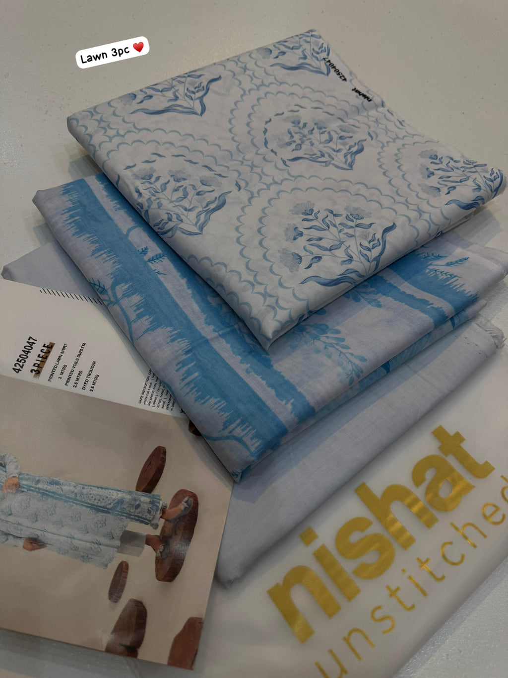 NISHAT  LUXURY LAWN COLLECTION