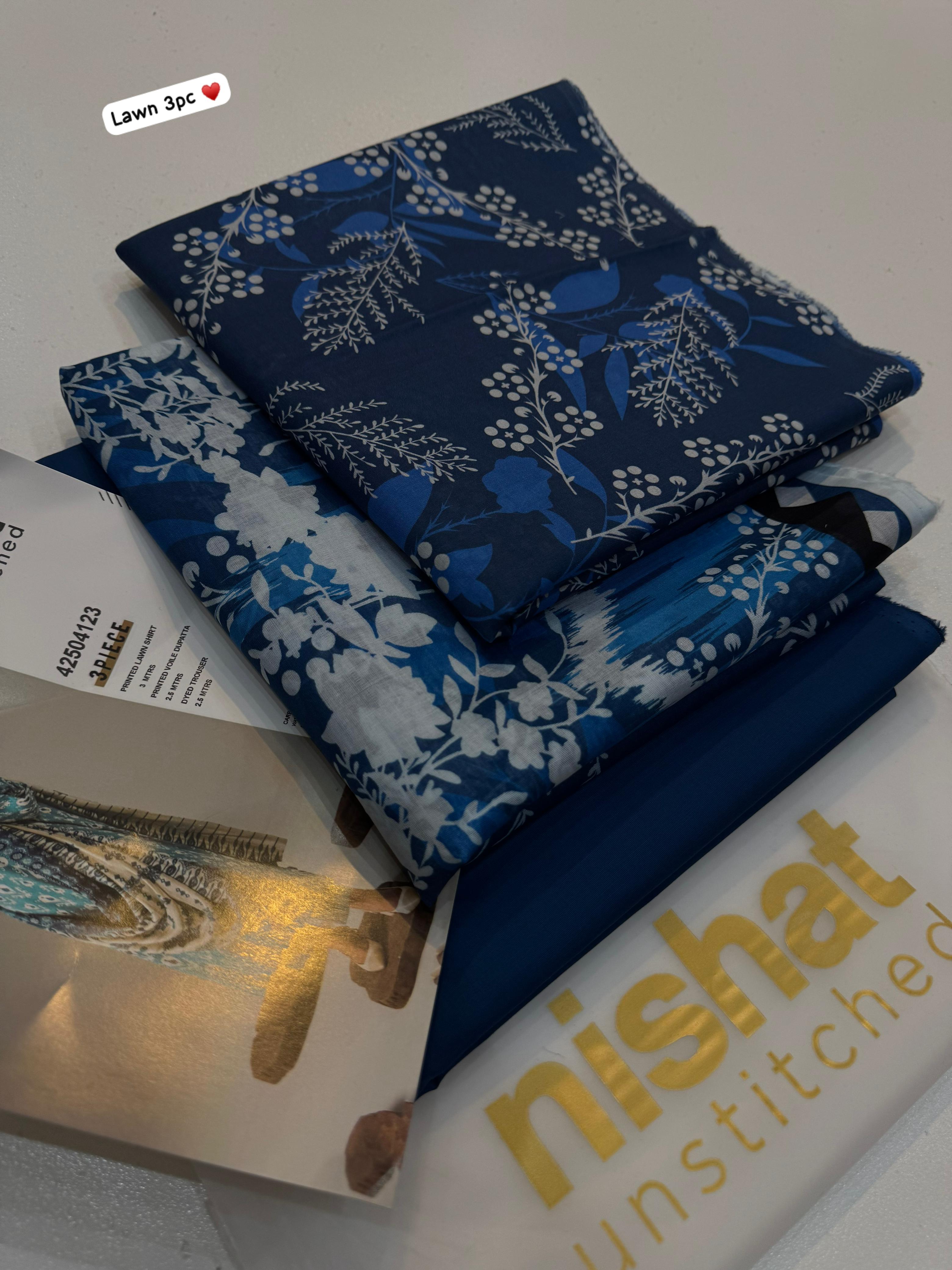 NISHAT  LUXURY LAWN COLLECTION