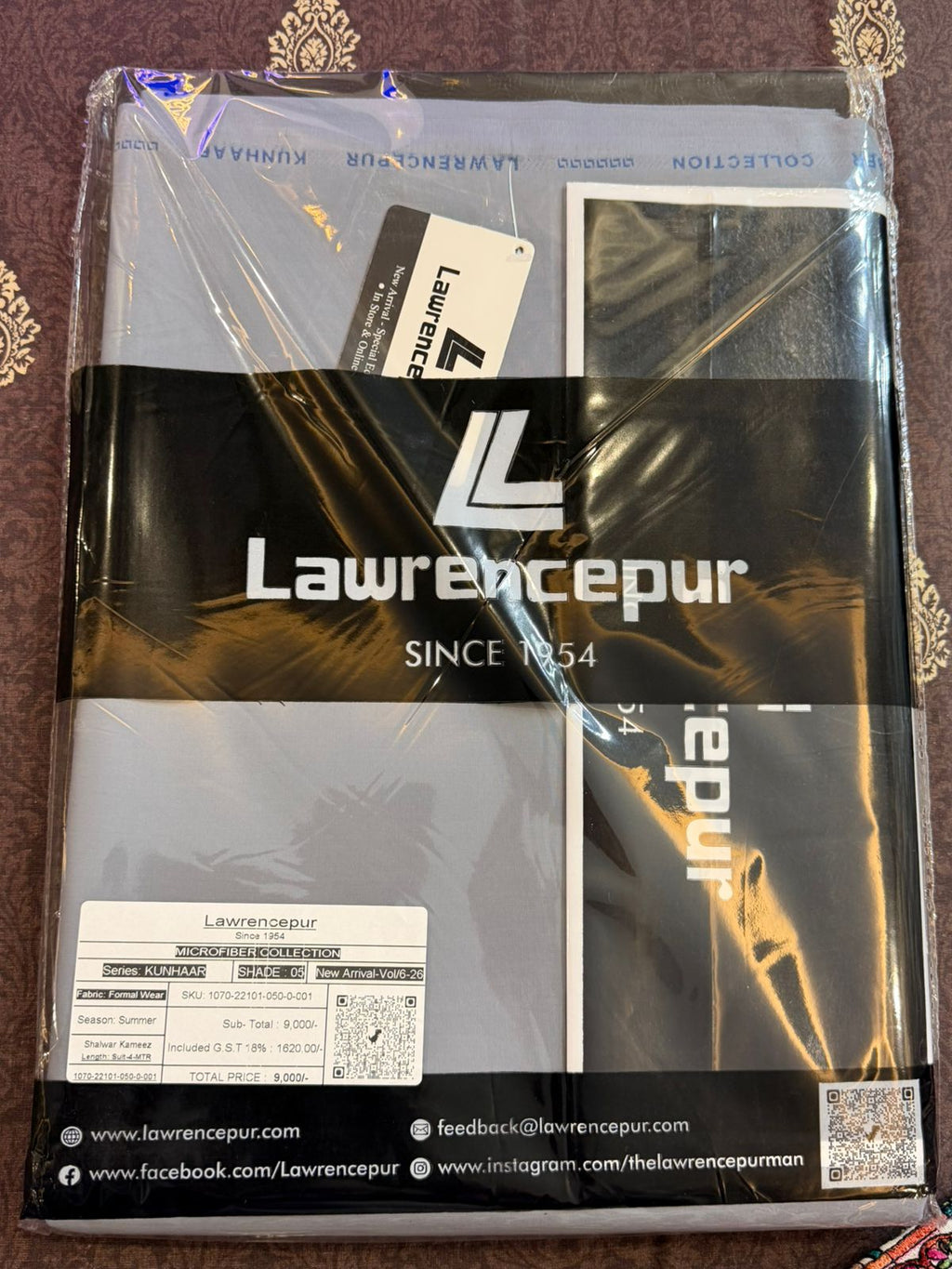 Lawrencepur Fabric Summer Wash n Wear