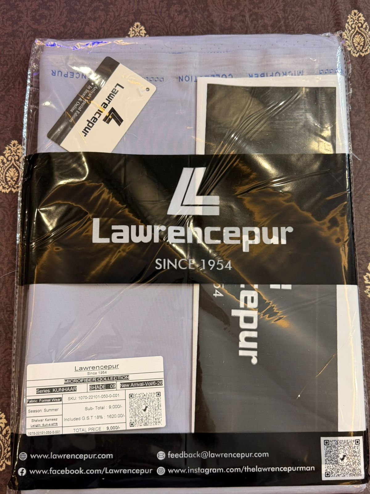 Lawrencepur Fabric Summer Wash n Wear