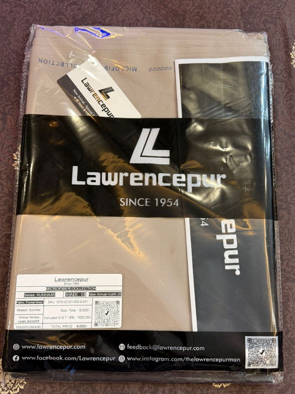 Lawrencepur Fabric Summer Wash n Wear