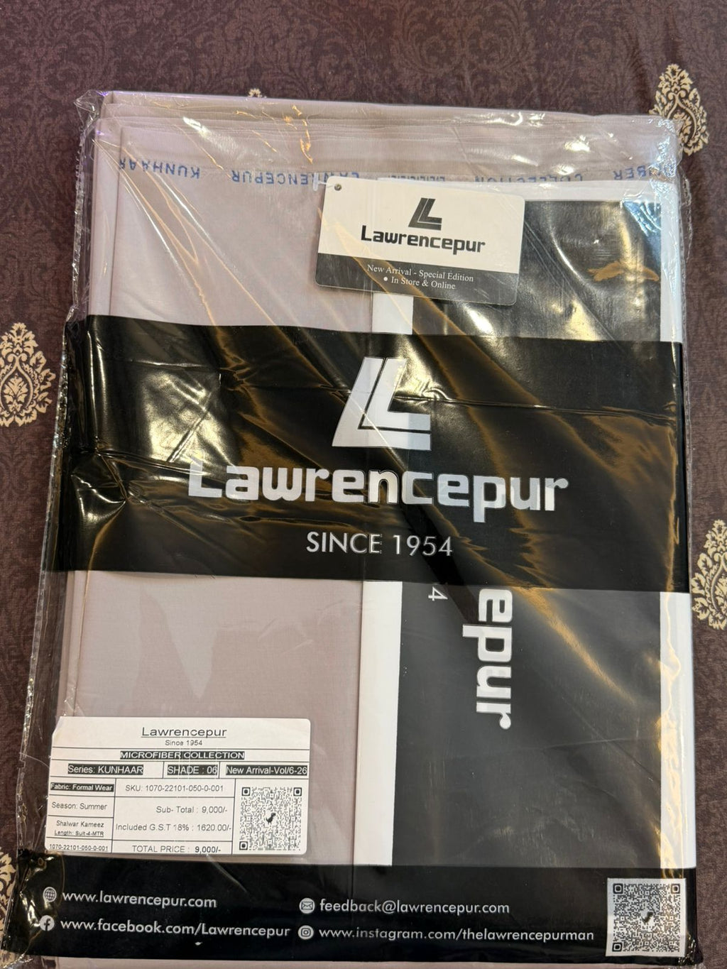 Lawrencepur Fabric Summer Wash n Wear