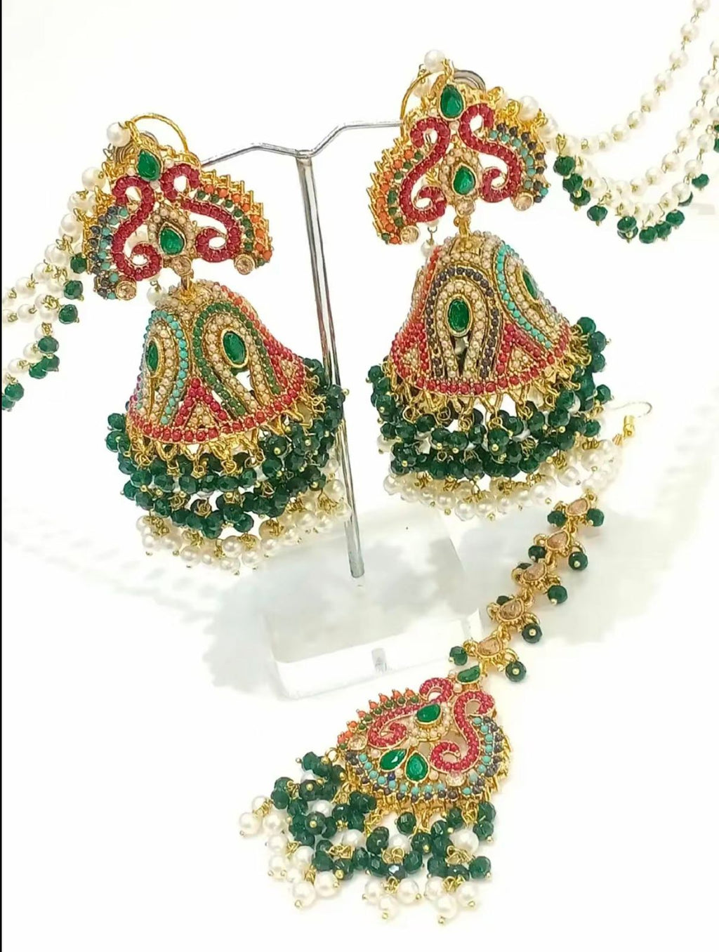 Navratan Jhomka Tikka