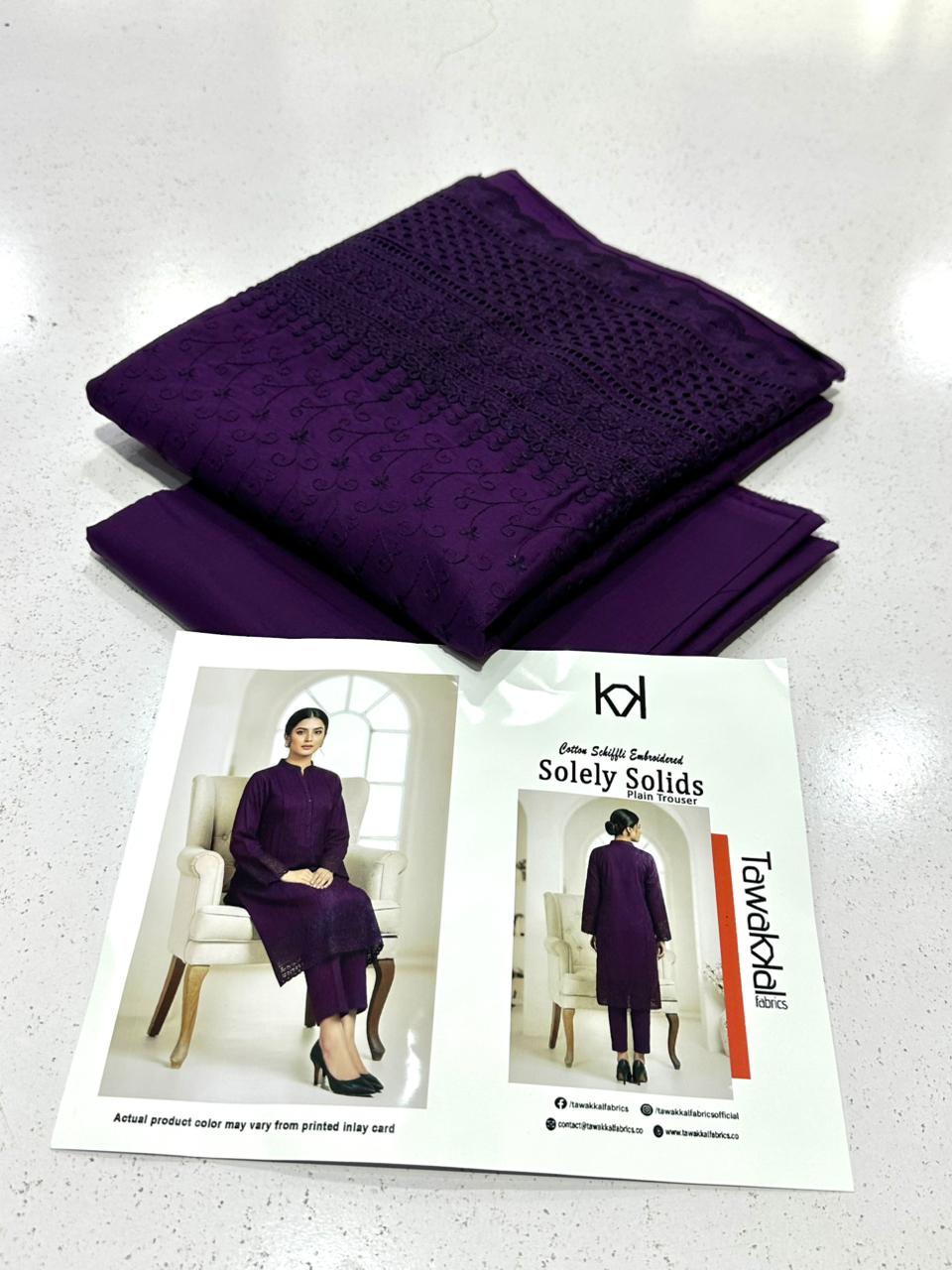 Tawakal Pure Lawn Collection 2 Pcs