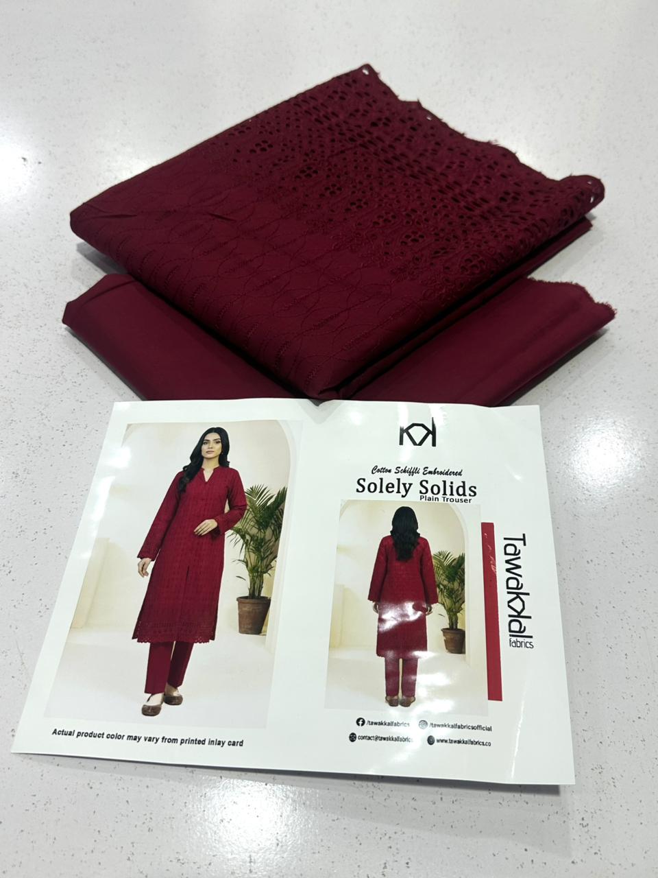 Tawakal Pure Lawn Collection 2 Pcs