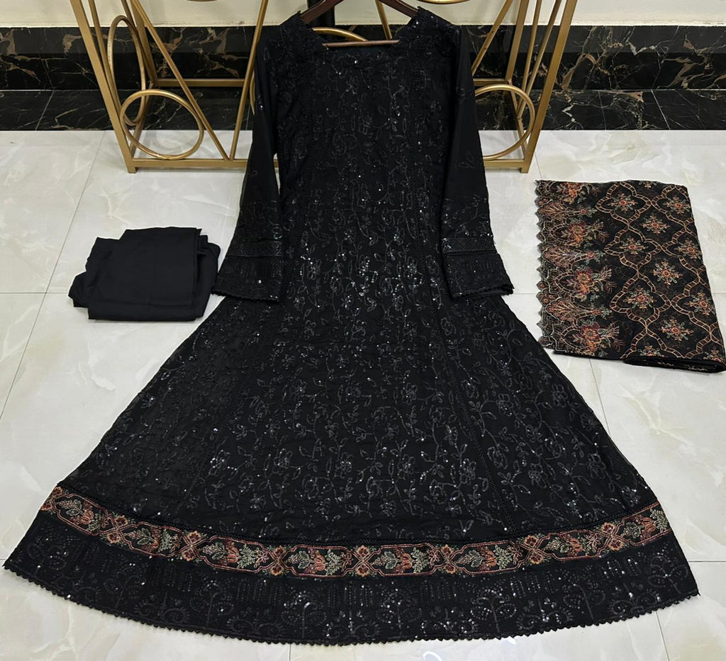 Beautiful Pure Chiffon Frock