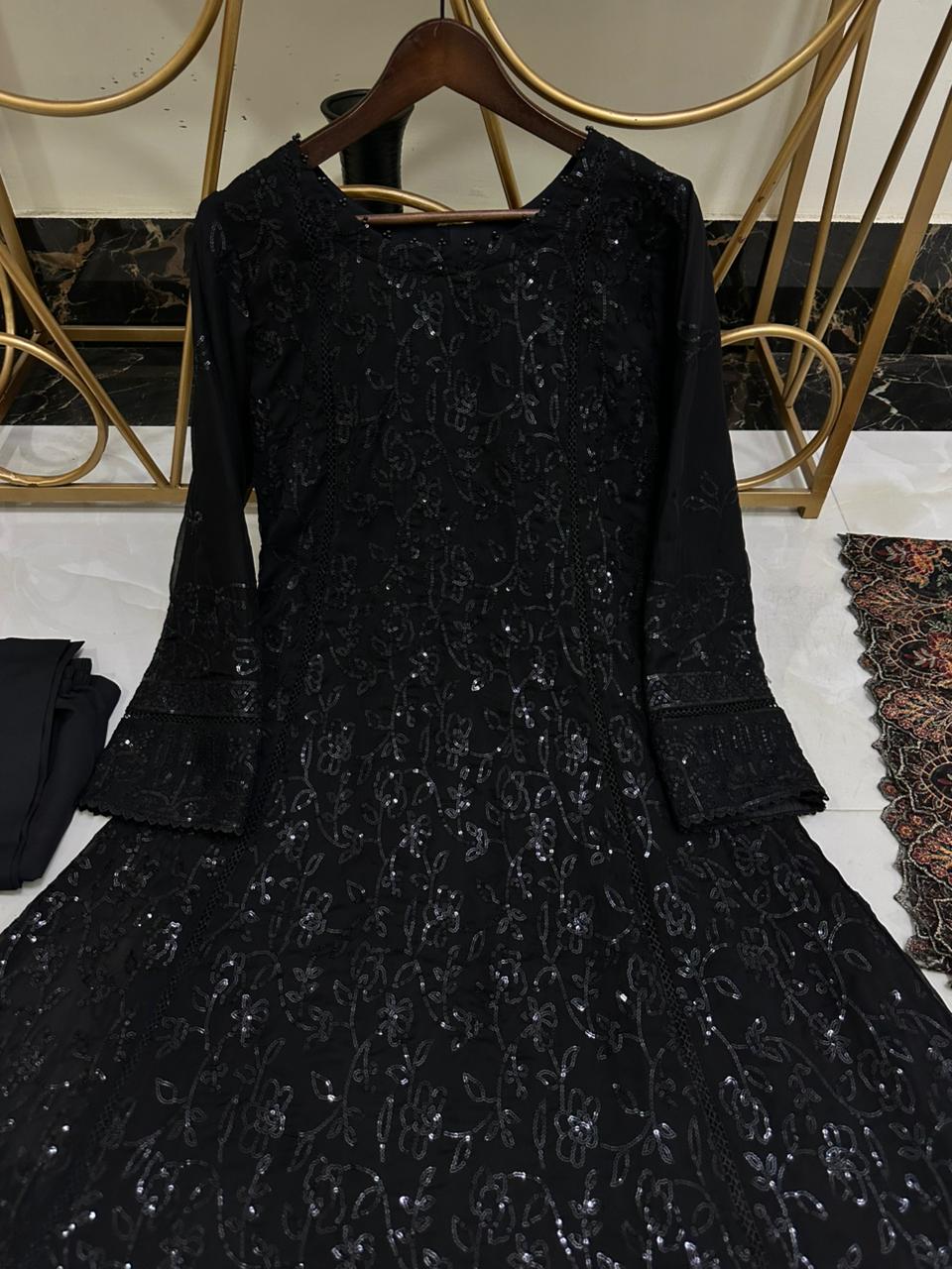 Beautiful Pure Chiffon Frock