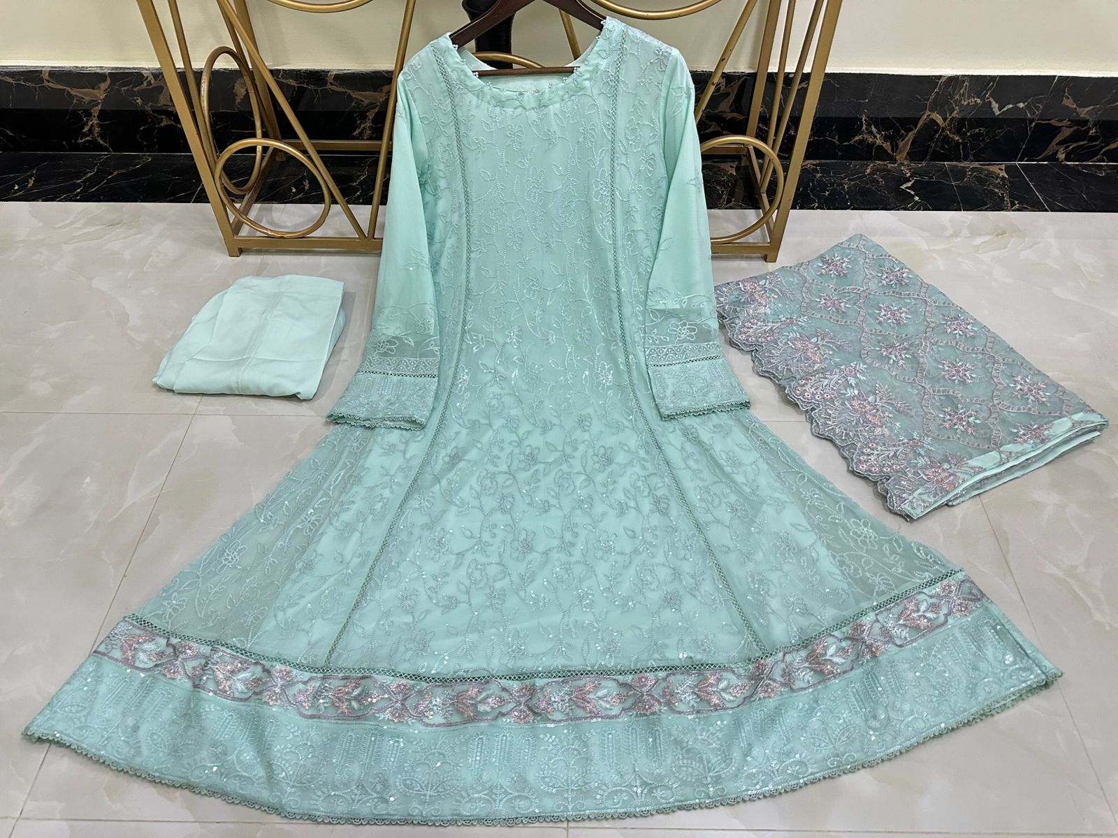 Beautiful Pure Chiffon Frock