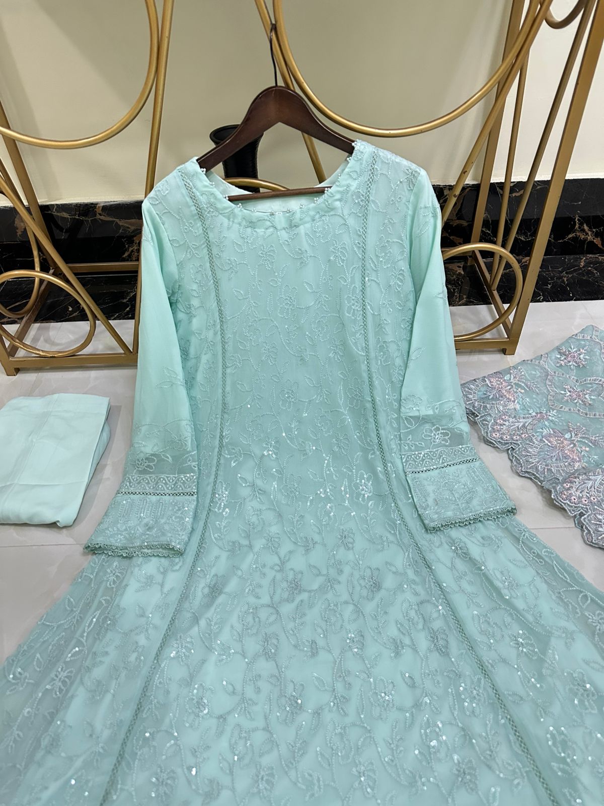 Beautiful Pure Chiffon Frock