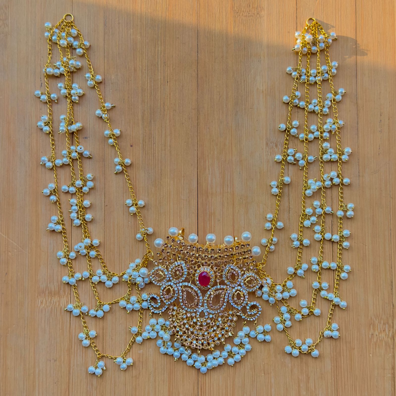 Premium Quality Hair Brooch Jewellery – Elegant Design | 3 Stunning Colors