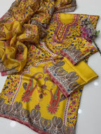 NEW ARRIVAL 3 PCS SILKY SUIT WITH AIRLINE SHIRT