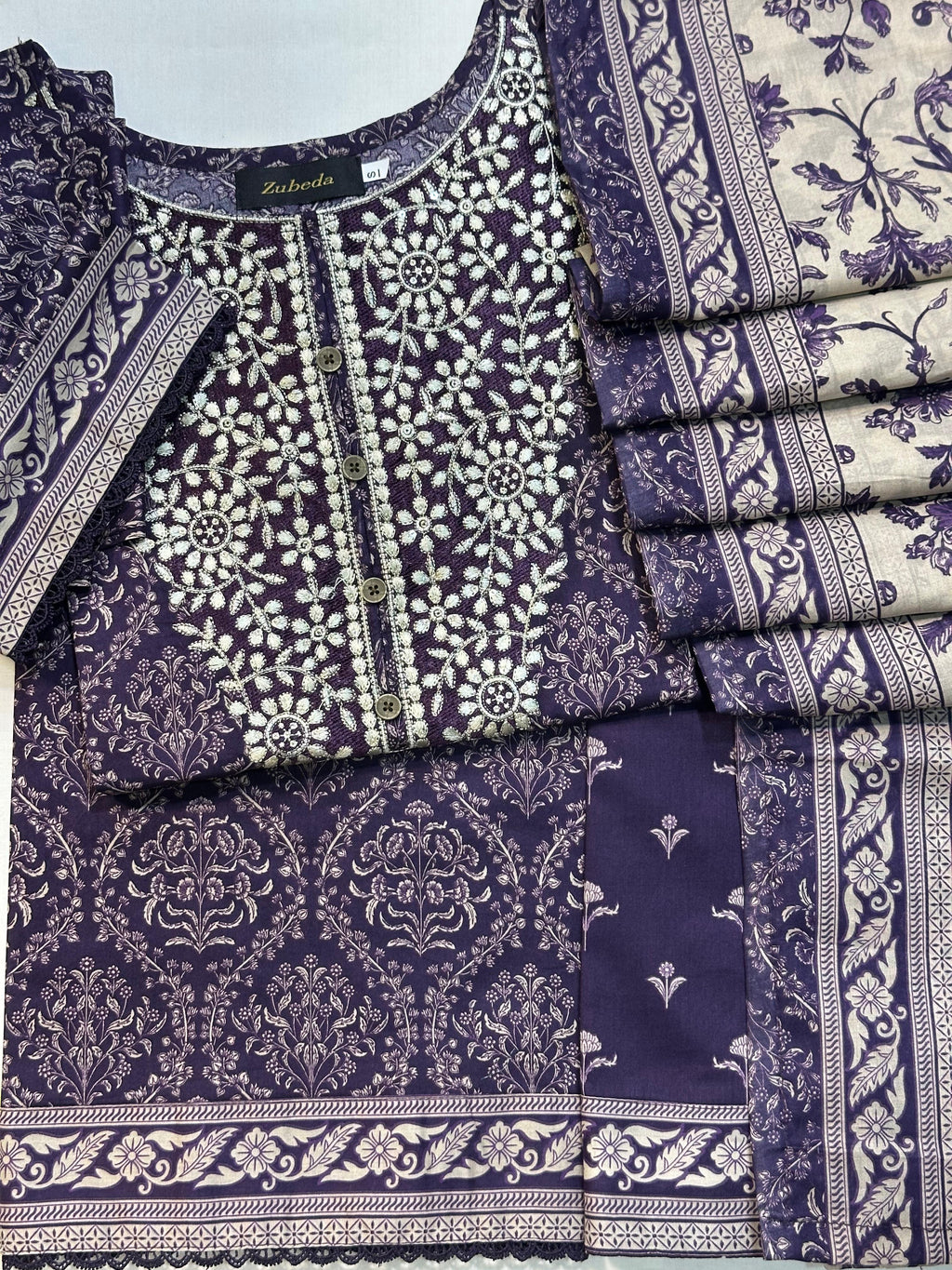 PREMIUM 3 PIECE EMBROIDERED COLLECTION