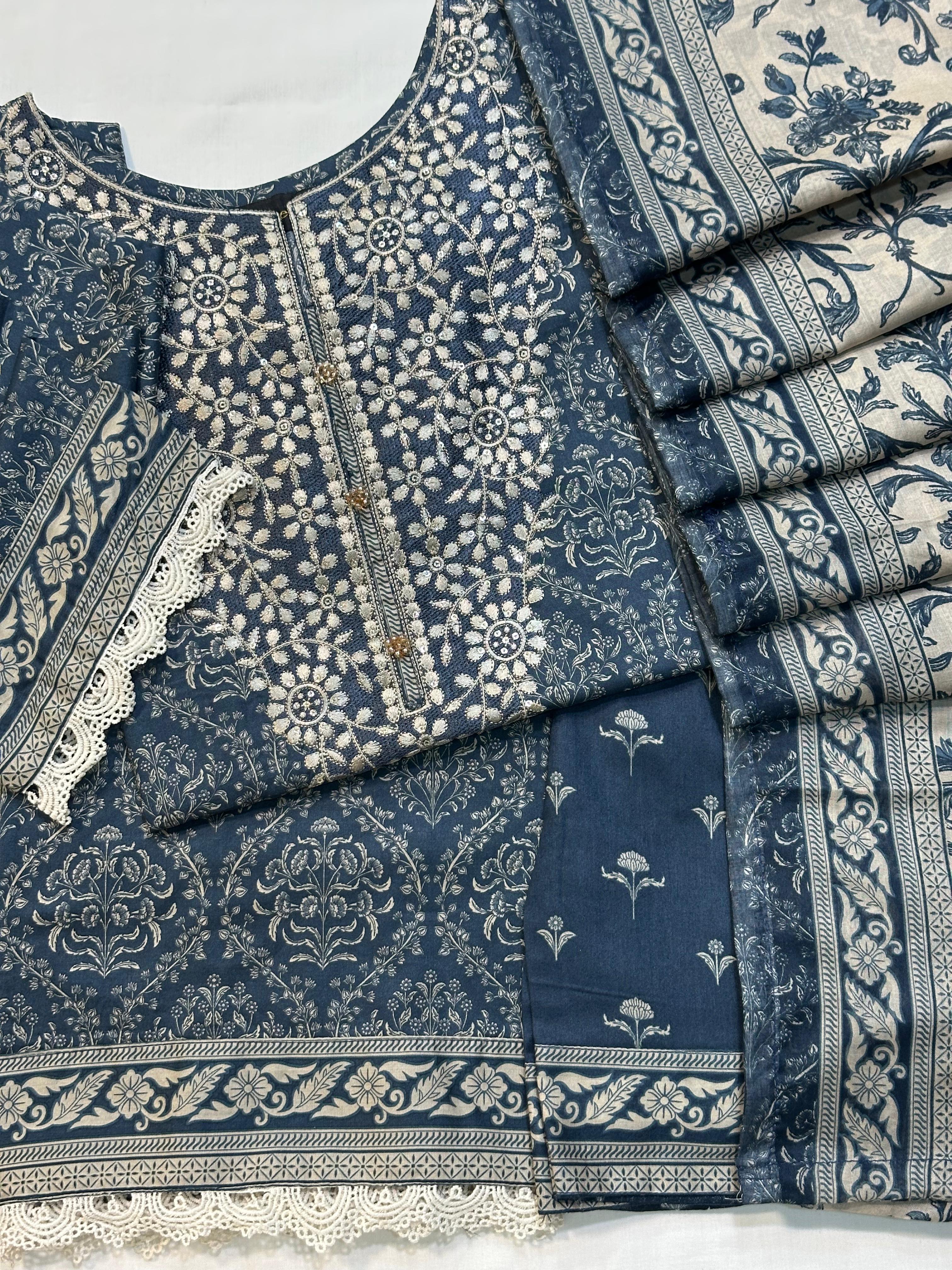 PREMIUM 3 PIECE EMBROIDERED COLLECTION