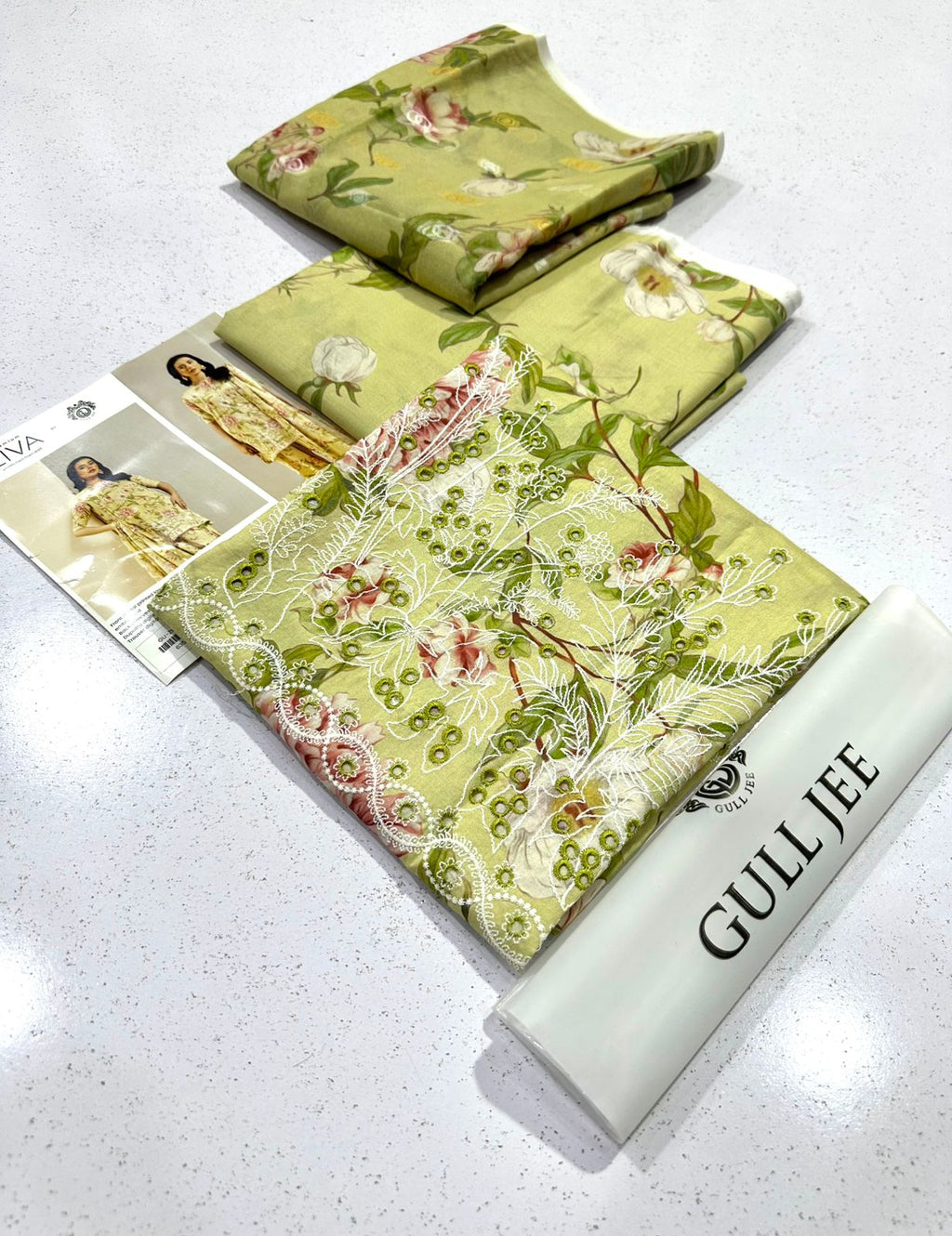 Gulljee Pure  Lawn Collection 3Pcs