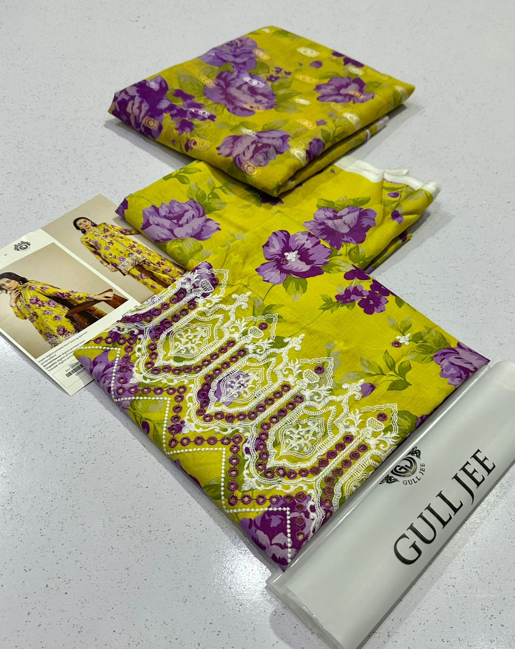 Gulljee Pure  Lawn Collection 3Pcs