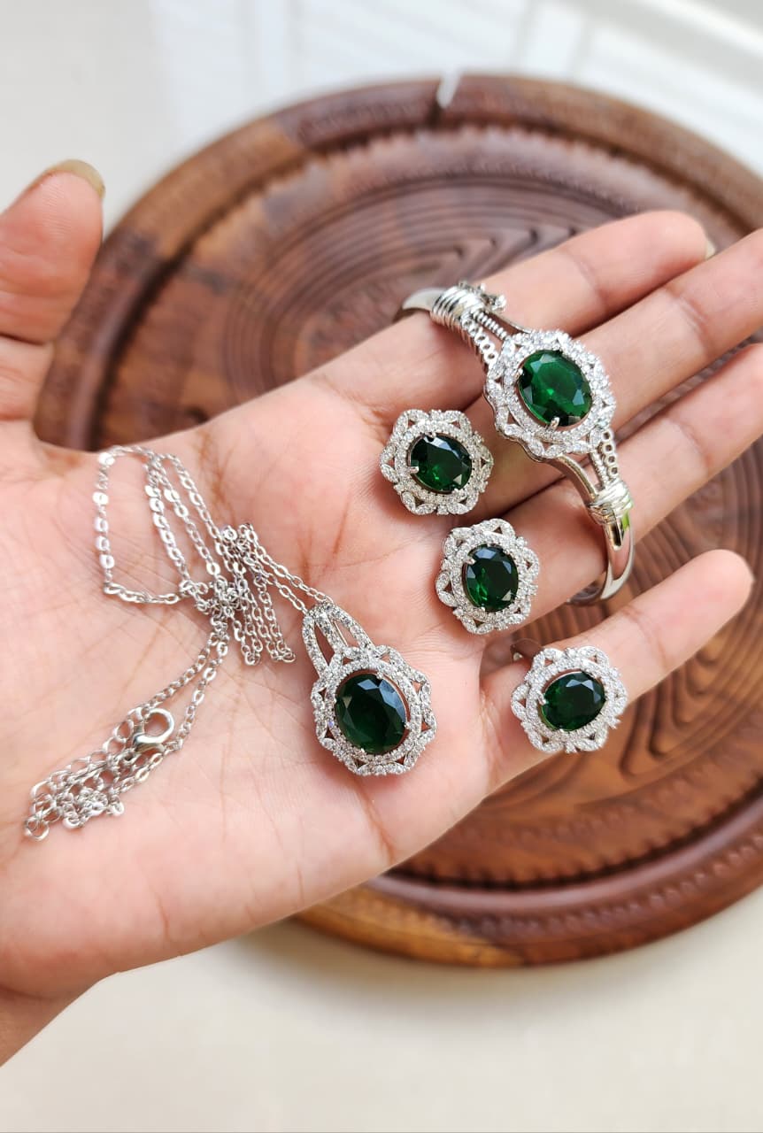 Premium Quality Zircon Stone Combo Set