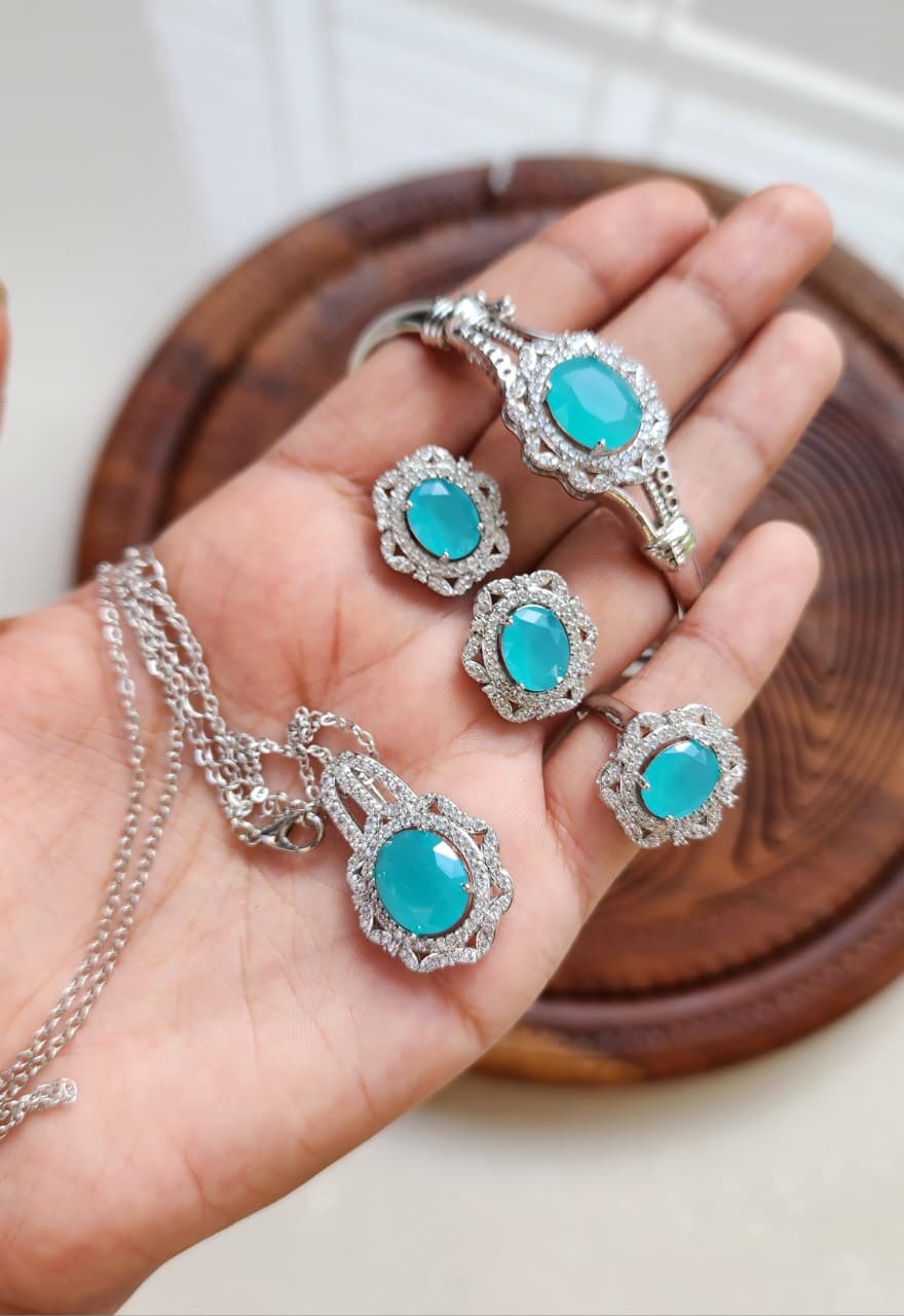 Premium Quality Zircon Stone Combo Set