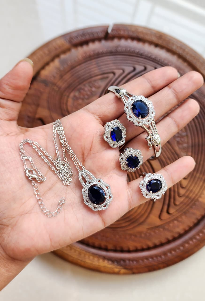 Premium Quality Zircon Stone Combo Set