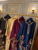 Chinasilk Heavy Embroidery Stiched 3 Pcs