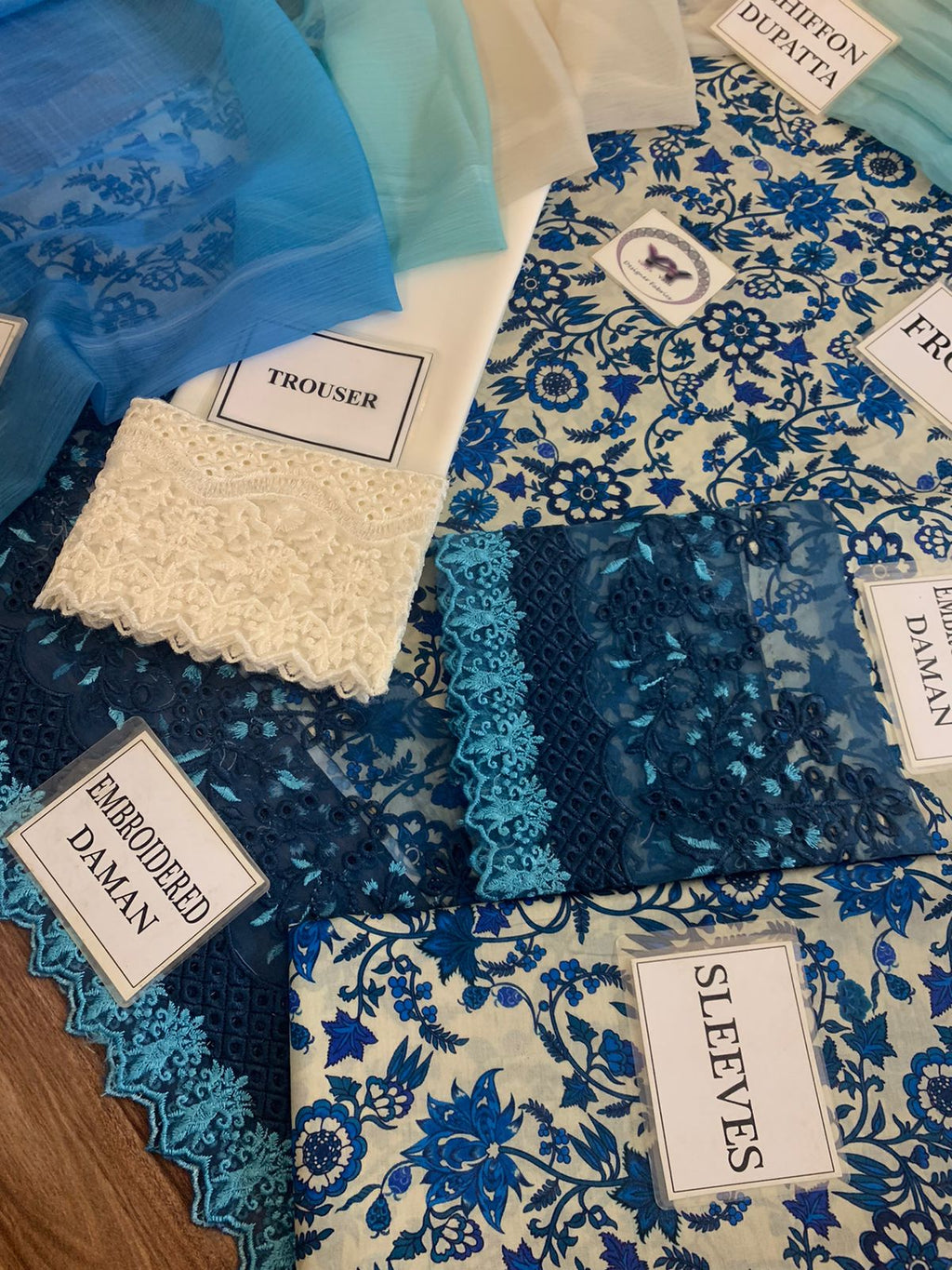 Printed Lawn Shirt & Trouser  With Chiffon Digital Dupatta