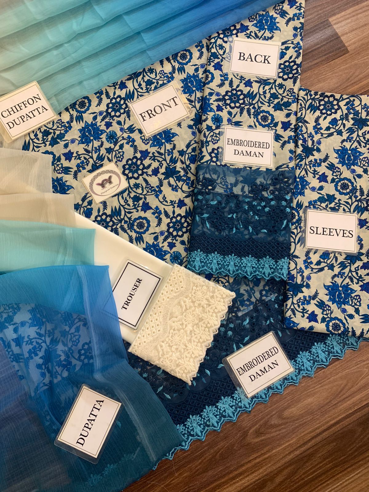 Printed Lawn Shirt & Trouser  With Chiffon Digital Dupatta