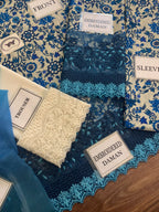 Printed Lawn Shirt & Trouser  With Chiffon Digital Dupatta