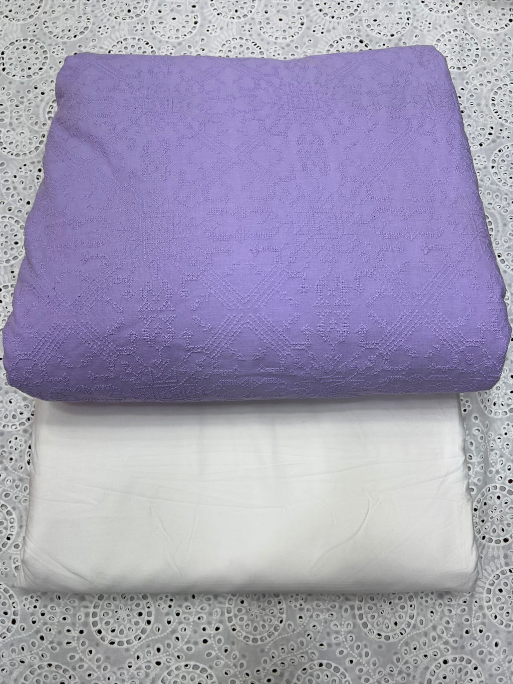 Cross Stich Chicken Kari Two Piece Suit