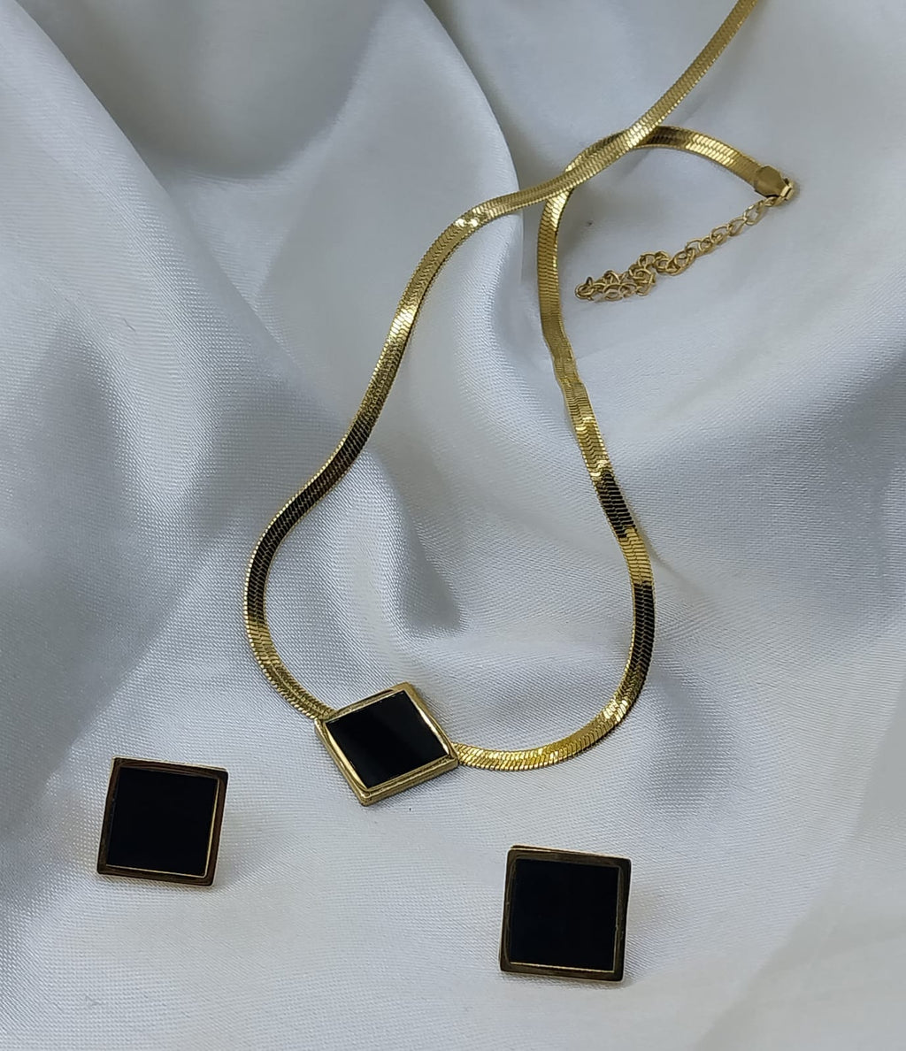 Stainless Steel Locket Set