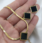 Stainless Steel Locket Set